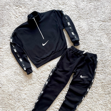 Fato de Treino Nike Preto