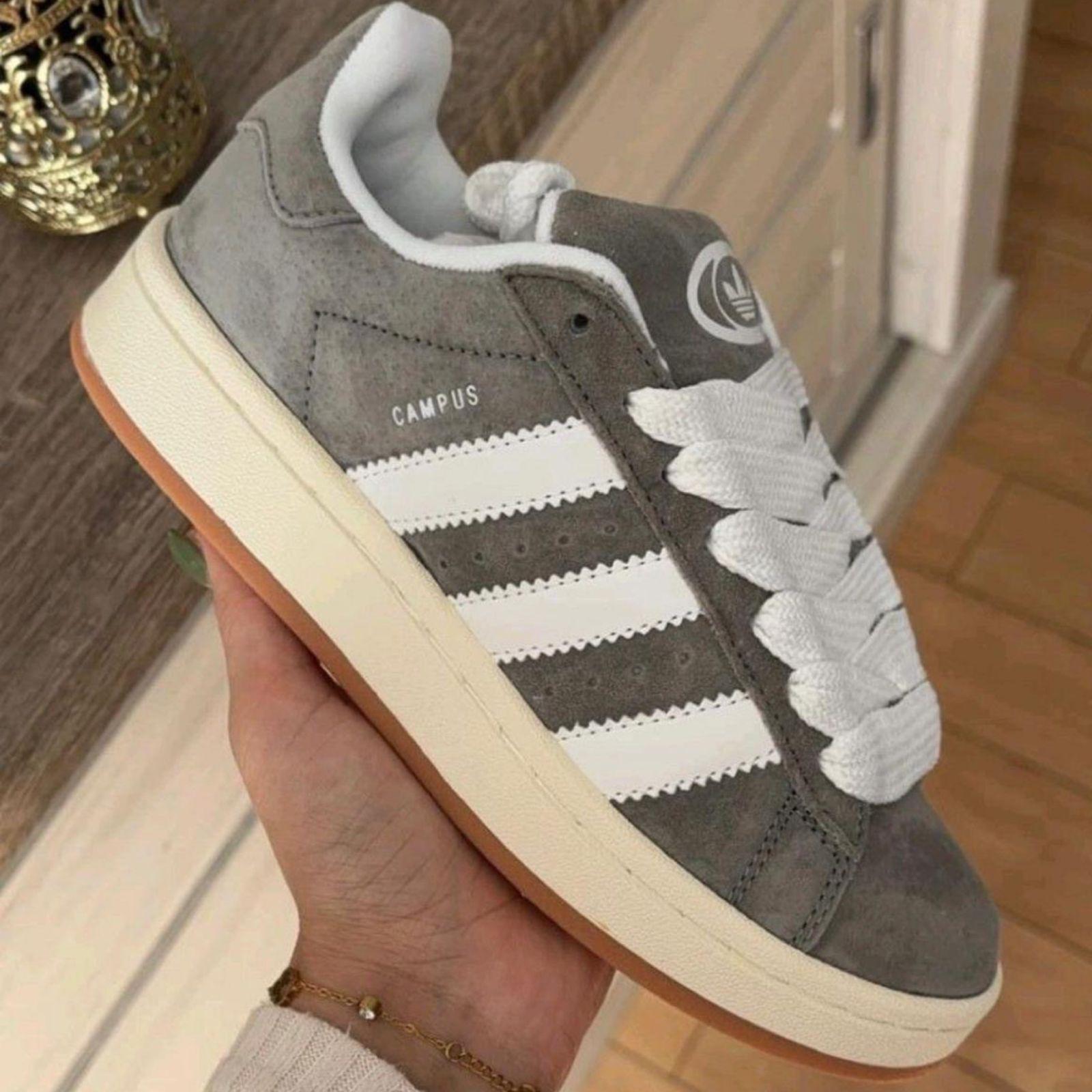 Zapatillas Adidas Campus - Gris