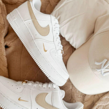 Nike Air Force Zapatillas - Blanco Beige