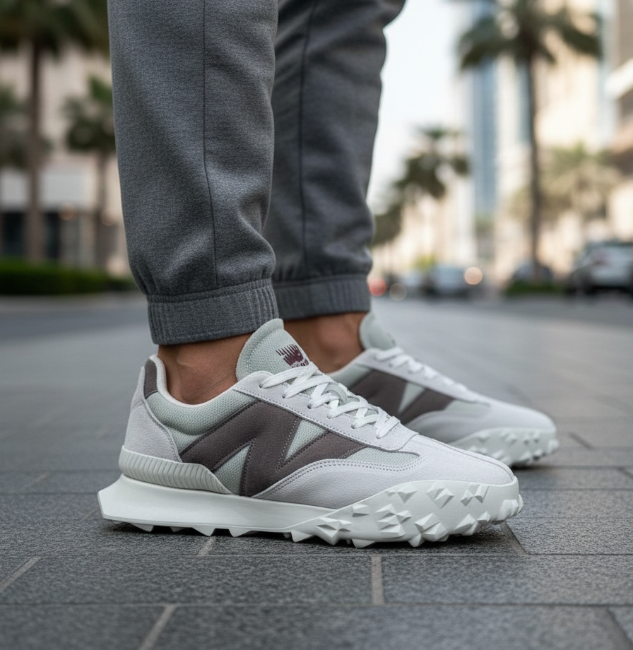 Sapatilhas New Balance XC 72 - Brancas e Cinzas