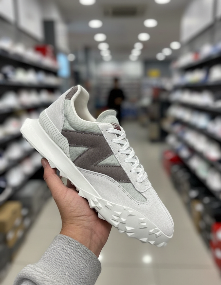 Sapatilhas New Balance XC 72 - Brancas e Cinzas